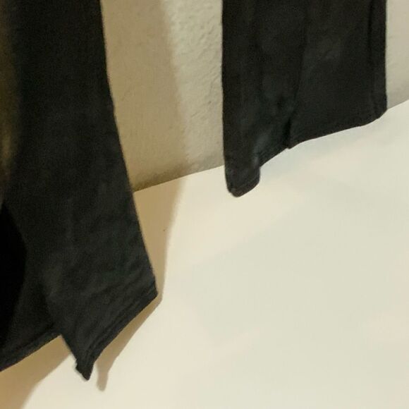 Brand bazar pants split hem size S black P1 - Picture 8 of 9